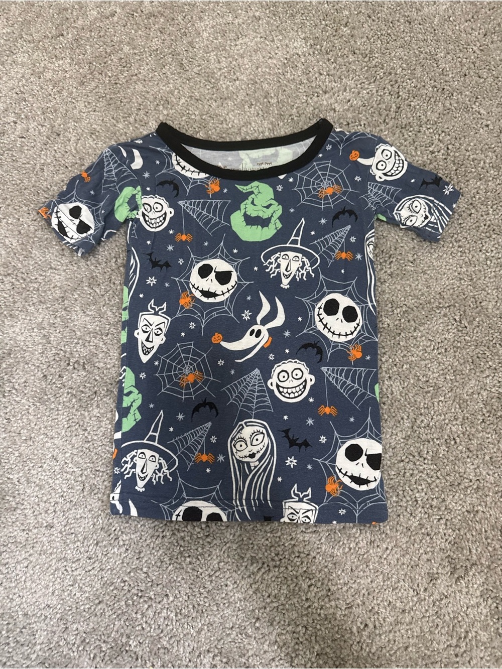 Little Sleepies Short Sleeve PJ Top in Jack & Crew